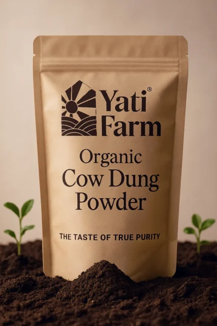 Cow dung powder
